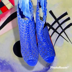 Women's Heels Royal Blue